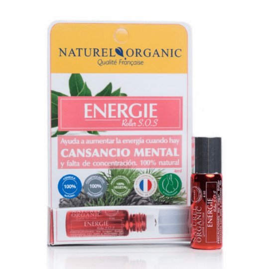 Naturel Organic - Roll On Energie - Cansancio mental - Rincón Zen