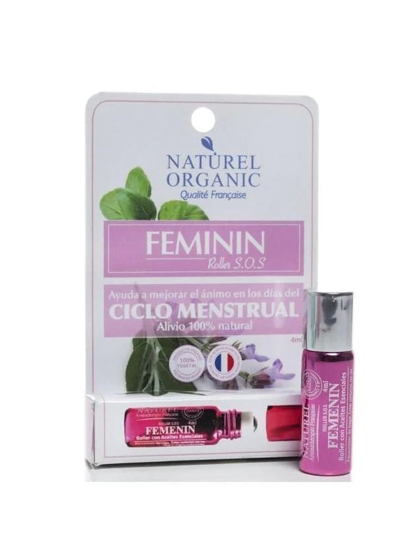 Naturel Organic - Roll On Femenin - Ciclo Menstrual - Rincón Zen