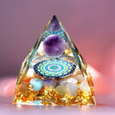 Orgón - Pirámide cuarzos naturales