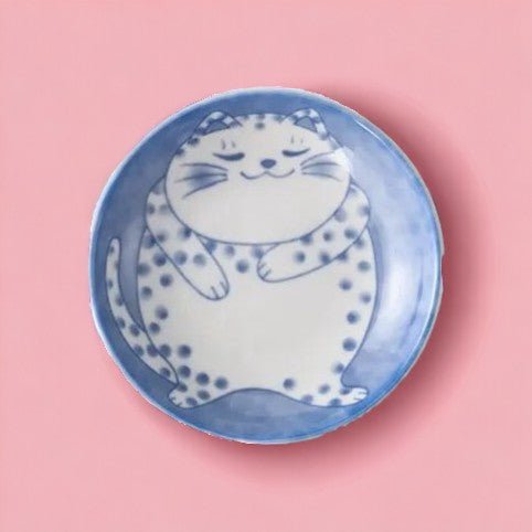 Platos cerámica de Gatos - Abrazo - Rincón Zen