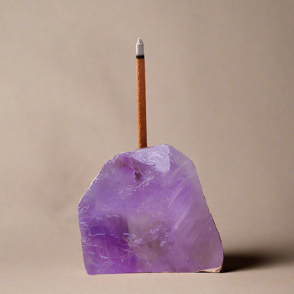 Porta incienso minimalista Amatista