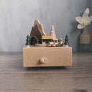 Caja Musical Madera Bosque