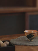 Set de 5 Tazas Japonesas - Gato Negro