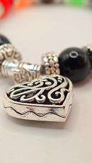 Pulsera de los 7 Chakras con Corazón