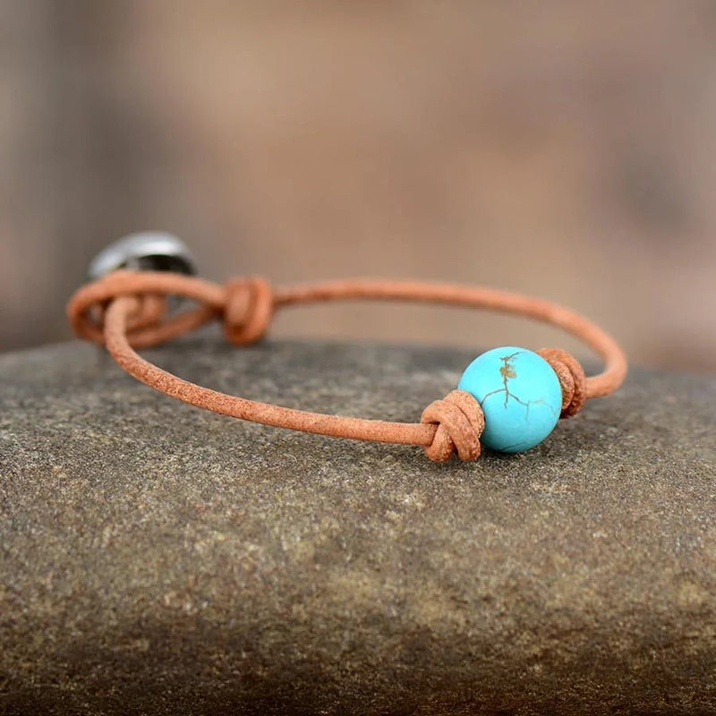 Pulsera protectora turquesa - Rincón Zen