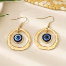 Pendientes Ojo Turco dorados