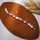 Pulsera de plata - Gatito Blanco