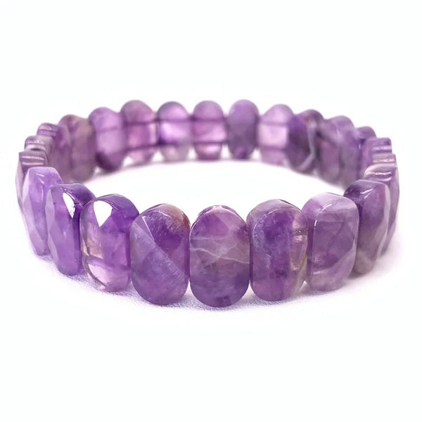 Pulsera Facetada Amatista
