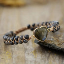 Pulsera del Amor Labradorita Negra