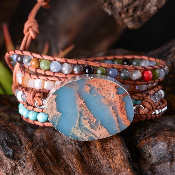 Pulsera de Jaspe Imperial - Rincón Zen