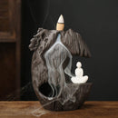 Cascada de Incienso Monje en la Montaña + 10 Inciensos Especiales - Rincón Zen