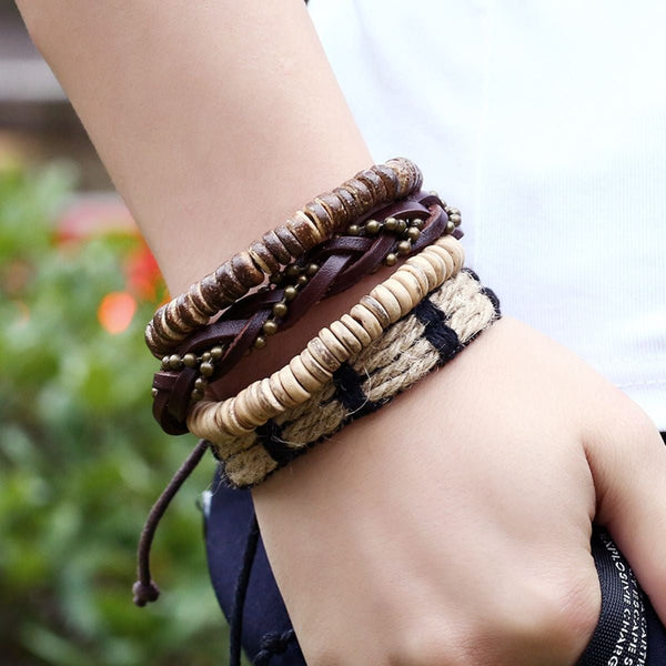 Pulsera vintage Cuero - Rincón Zen