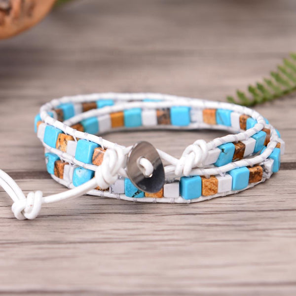 Pulsera de Turquesa - Rincón Zen