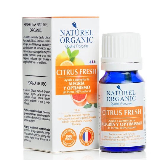 Sinergia Aromaterapia Citrus Fresh 10ml - Rincón Zen